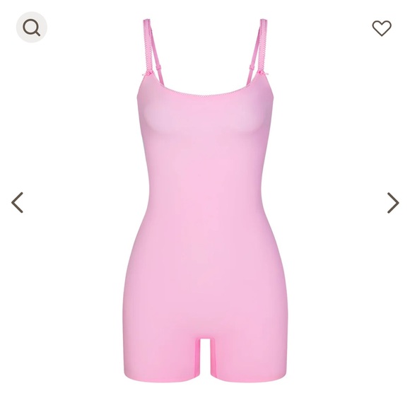 FITS EVERYBODY PICOT
TRIM ONESIE
BUBBLE GUM / S - Picture 2 of 3